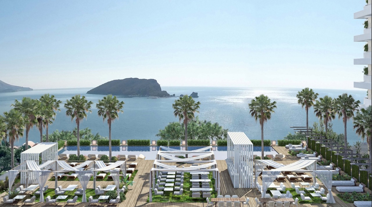  Image of Apartment in new building - 1 Bedrooms for Residential For Sale in Budva-Montenegro, Image 14